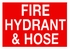Sign - Fire Hydrant & Hose